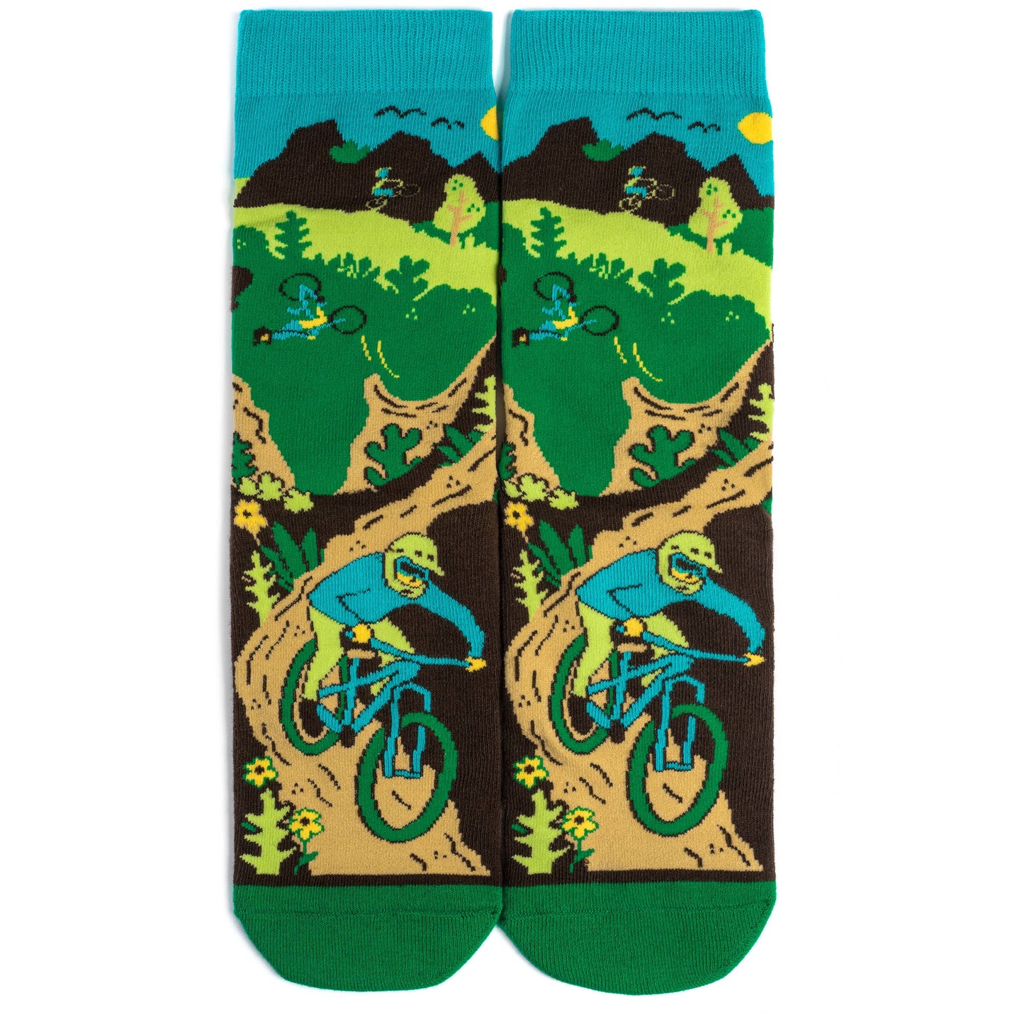 I'd Rather Be Mountain Biking Socks