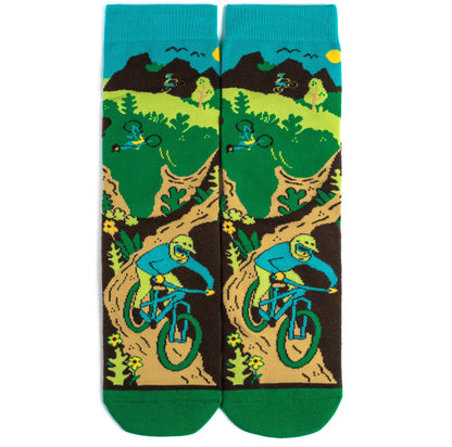 I'd Rather Be Mountain Biking Socks