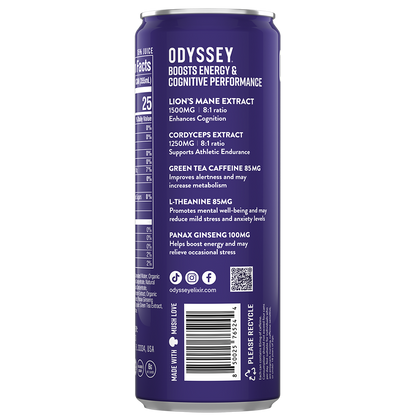 *Blackberry Lemonade 85mg Sparkling Mushroom Energy