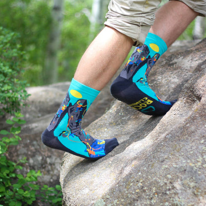 I'd Rather Be Rock Climbing Socks