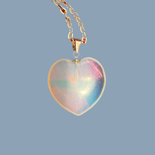 *Pendant Opalite Heart