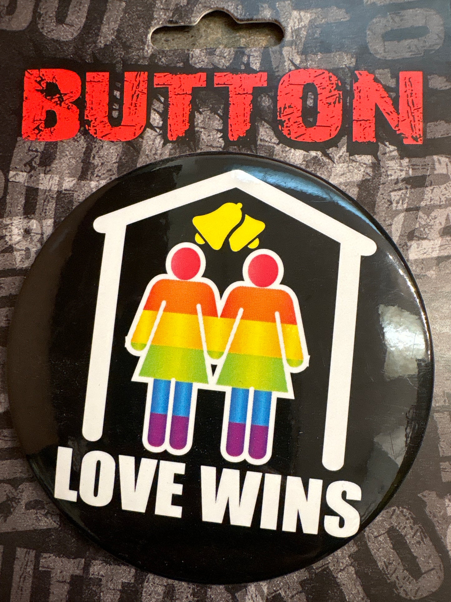 *Love wins button