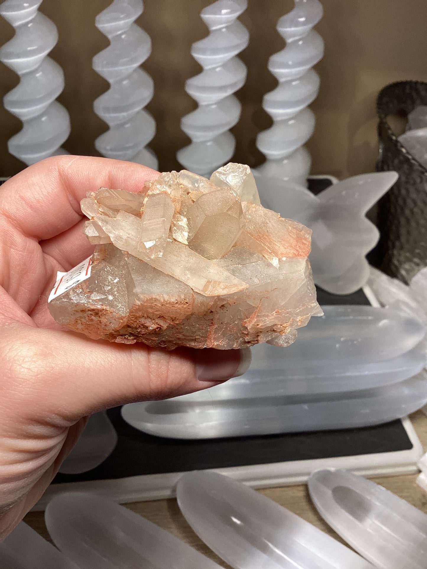 *Fire Quartz Cluster