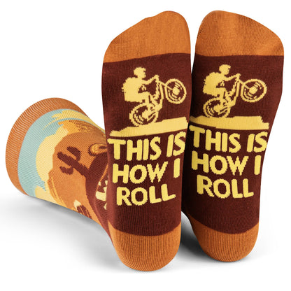 This Is How I Roll (Mountain Biking) Socks