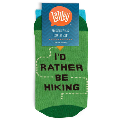 I'd Rather Be Hiking Socks