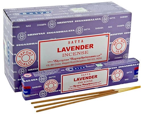 Satya - English Lavender Incense Sticks