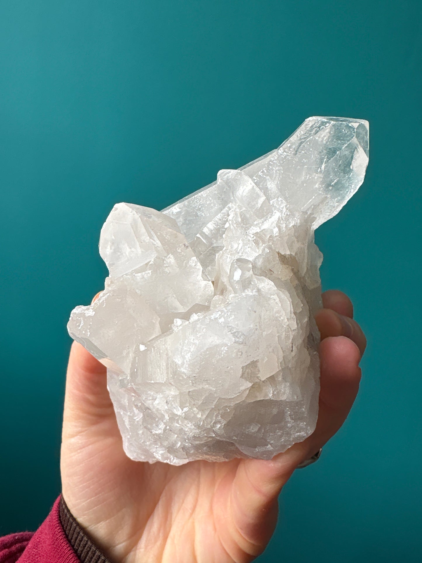 *Cluster Clear quartz