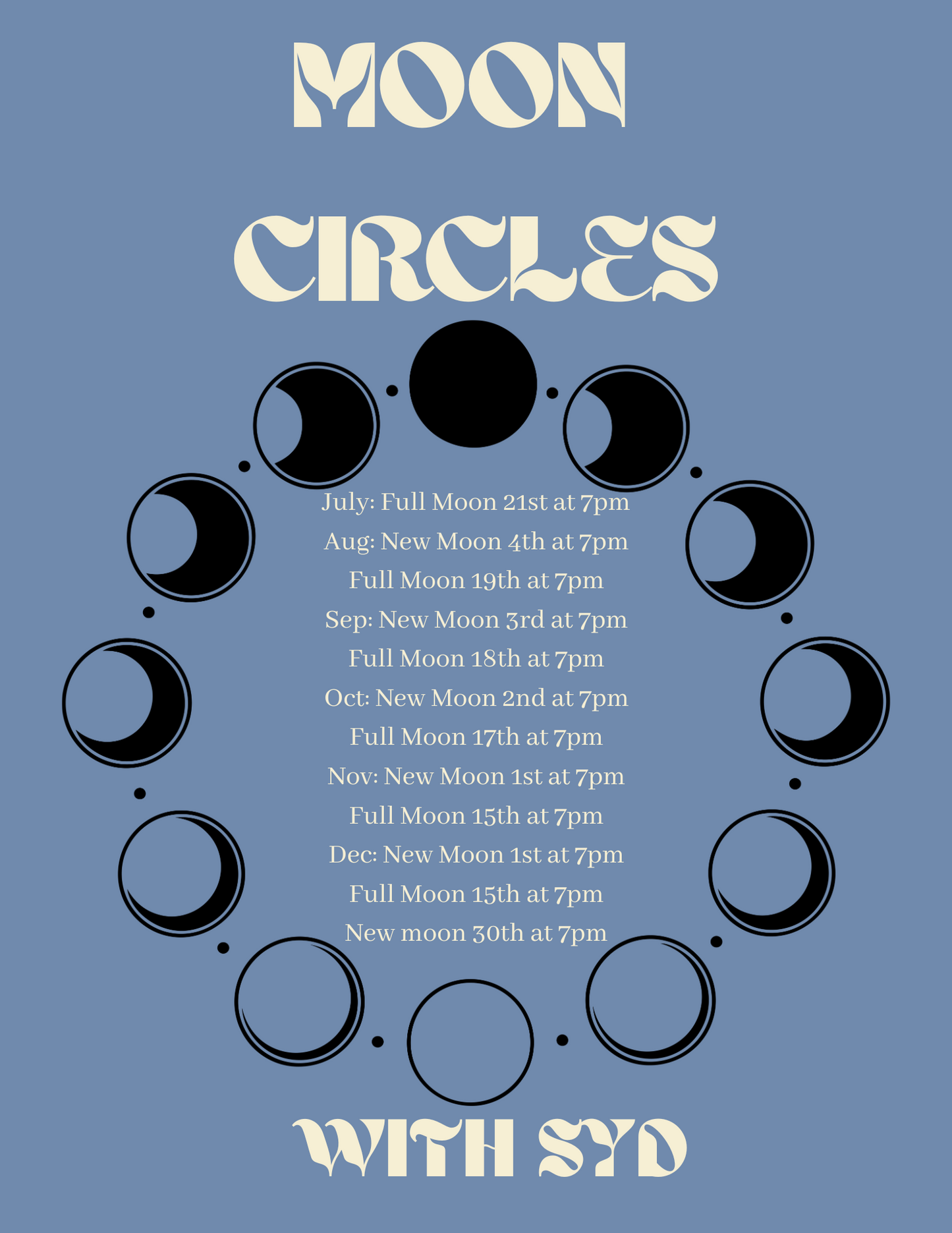 Moon circle