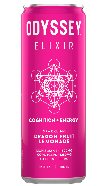 *Dragon Fruit Lemonade 85mg Sparkling Mushroom Energy