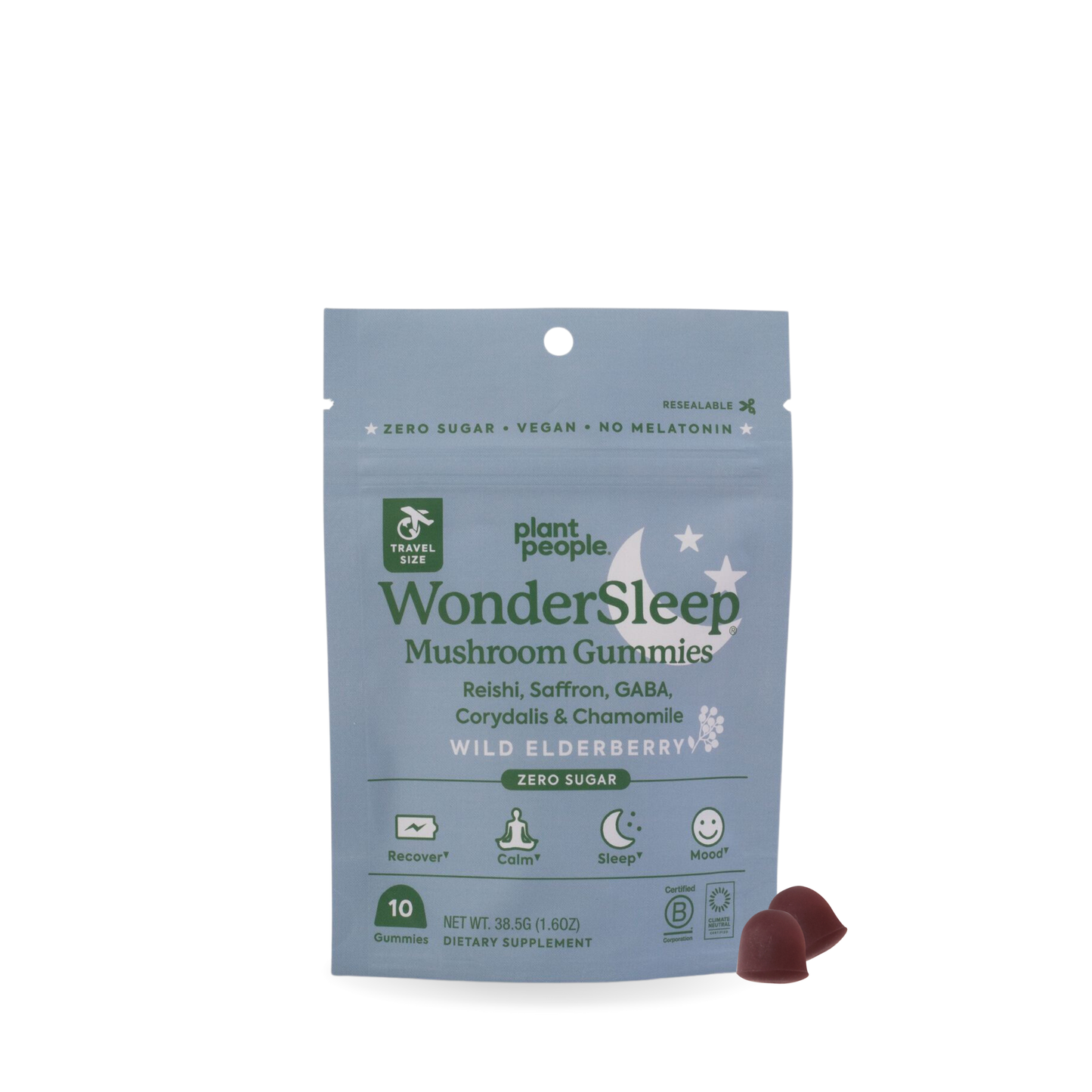 Grab-n-Go Size: WonderSleep Mushroom Gummies