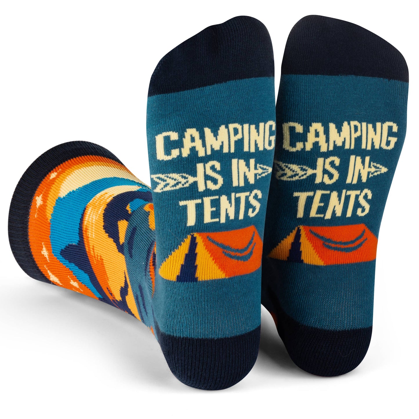 *Camping Is In Tents Socks