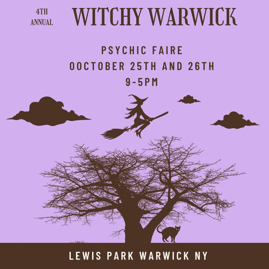 Witchy Warwick 2025 Vendor Fee