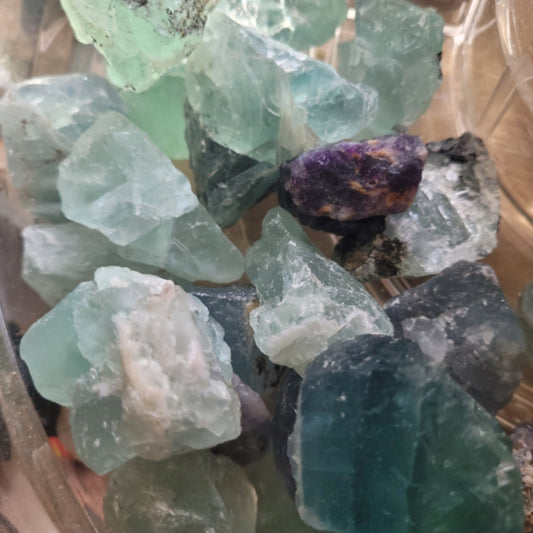 Raw Fluorite