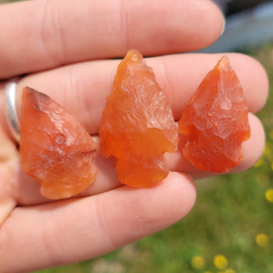 *Carnelian Arrow Head