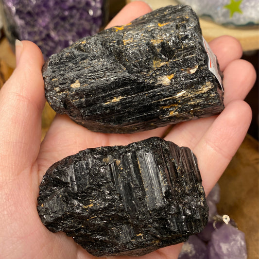 Raw Stone Black Tourmaline