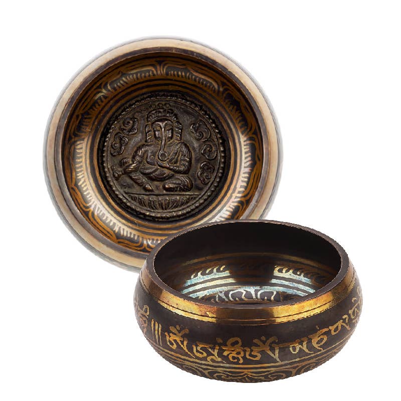 Small Ganesh Singing Bowl