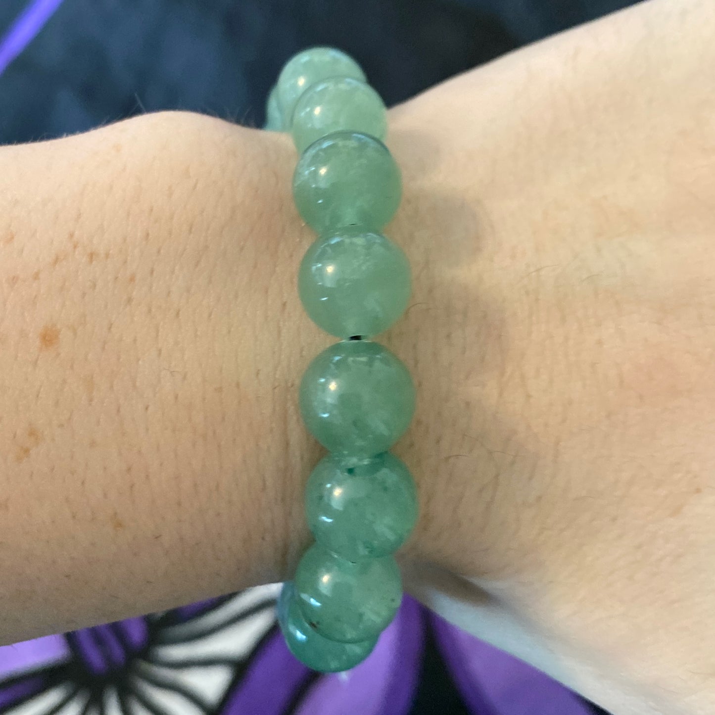 Bracelet Green Aventurine Adjustable