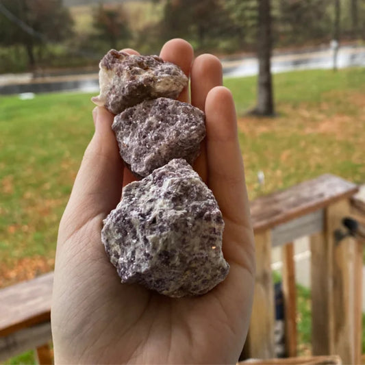 Raw Stone Lepidolite