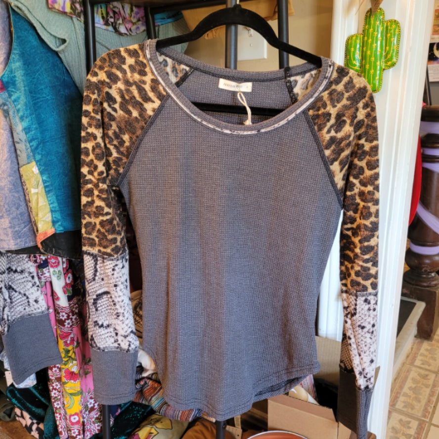 Animal Print Long Sleeve