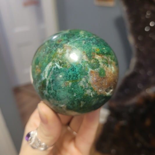 Sphere Chrysocolla