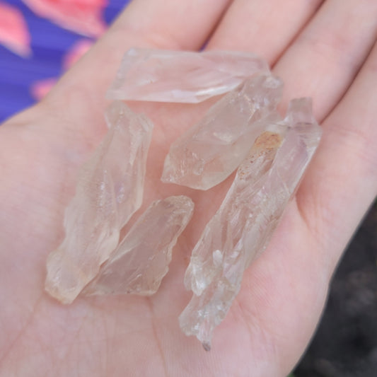 Raw Stone Twisted Lemurian Quartz