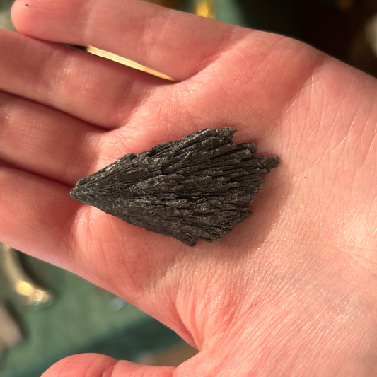 Raw Stone Black Kyanite