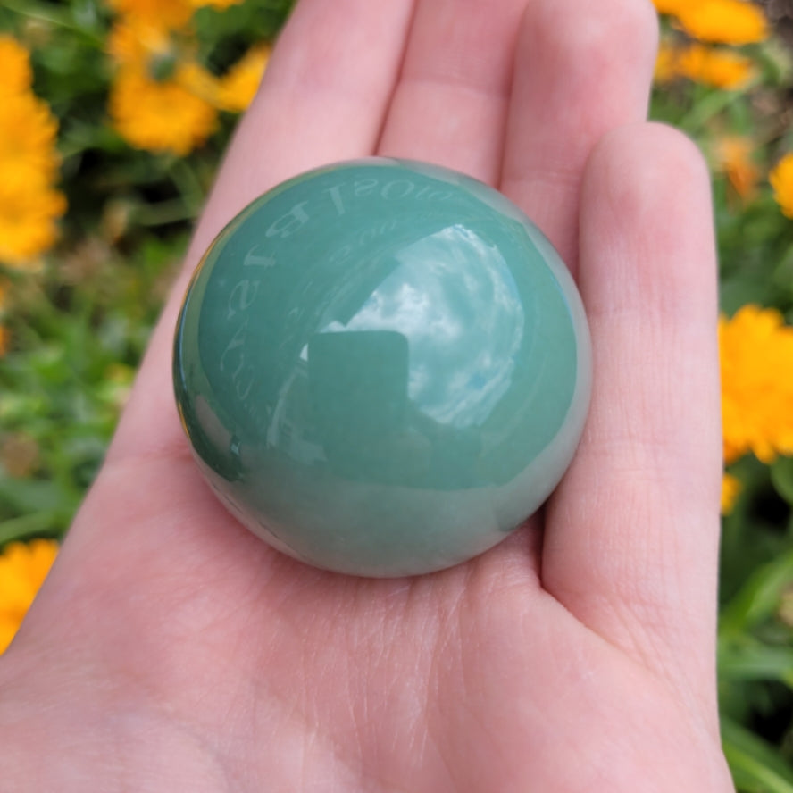 *Sphere Green Aventurine