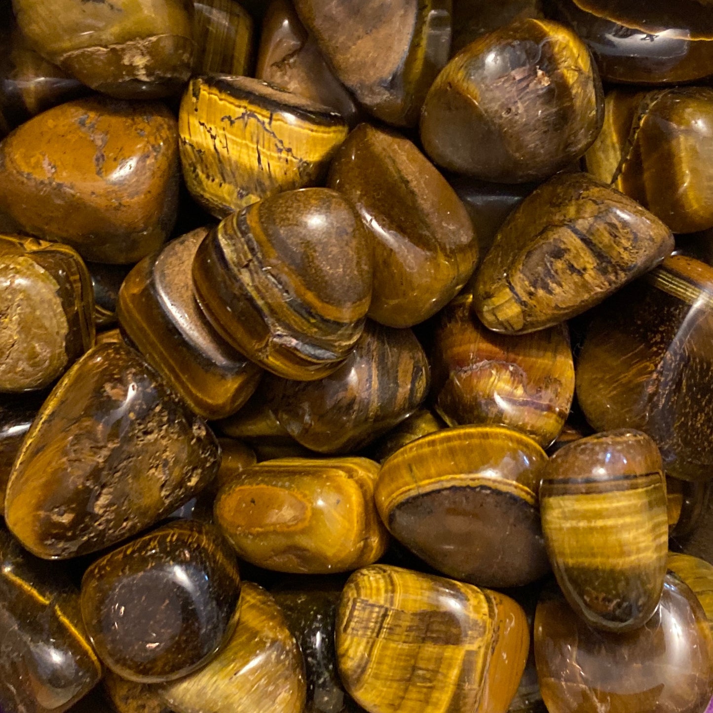 *Tumble Tigers Eye