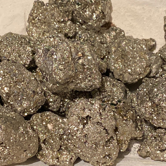 Raw Stone Pyrite Pebble