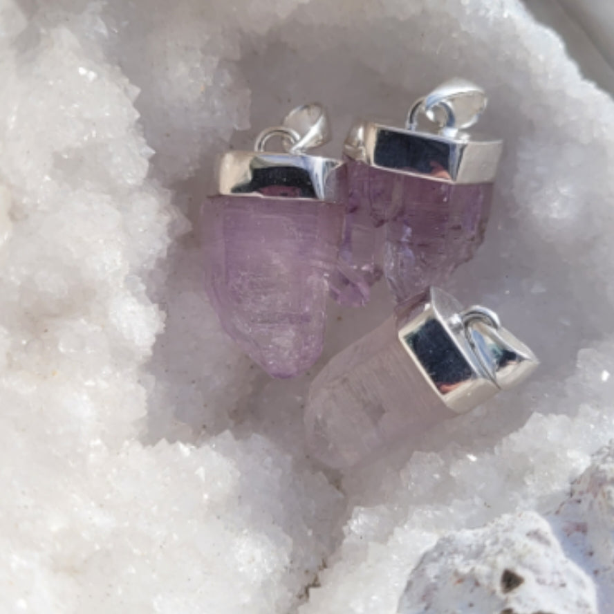 Pendant Raw Amethyst Vera Cruz