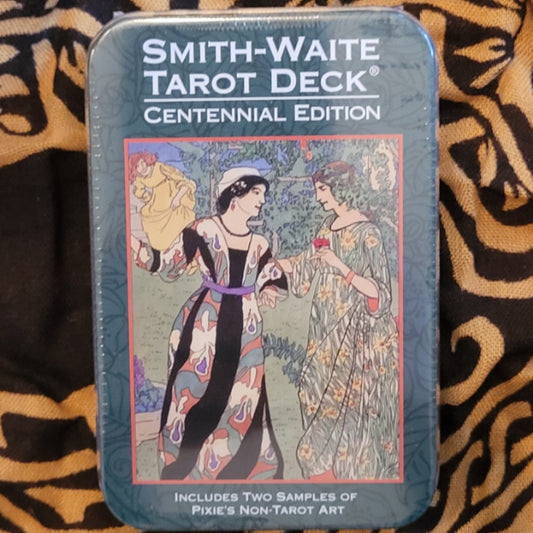 Smith-Waite Centennial Tarot Deck in a Tin