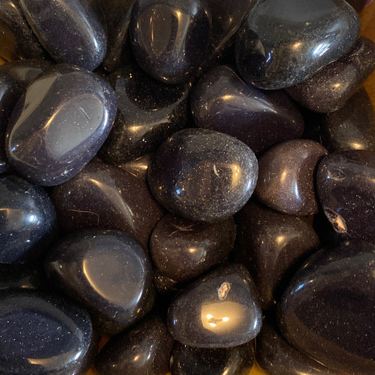 *Blue Goldstone Tumble