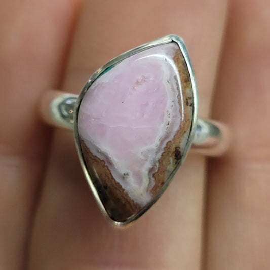 Cobalt Calcite Ring