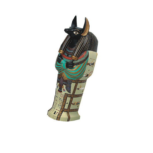 Anubis Egyptian Incense Stick and Cone Burner 11"