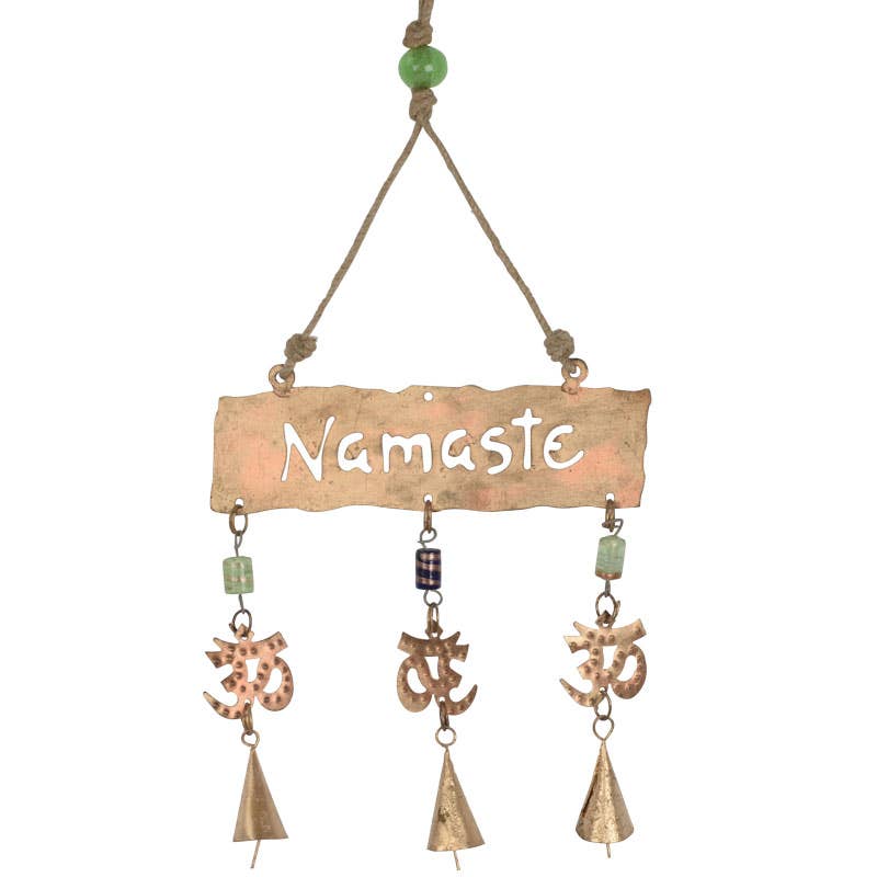 Recycled Namaste Windchime