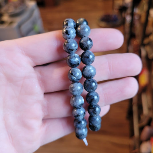 Bracelet Black Labradorite 8mm