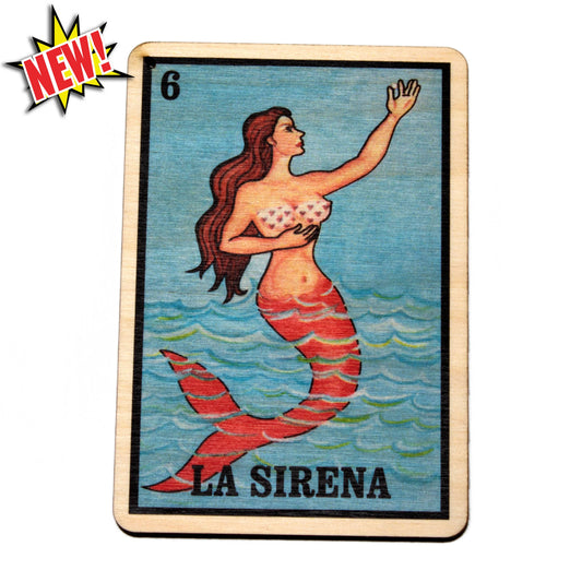 Incense Tray Loteria Sirena/Mermaid Full Color