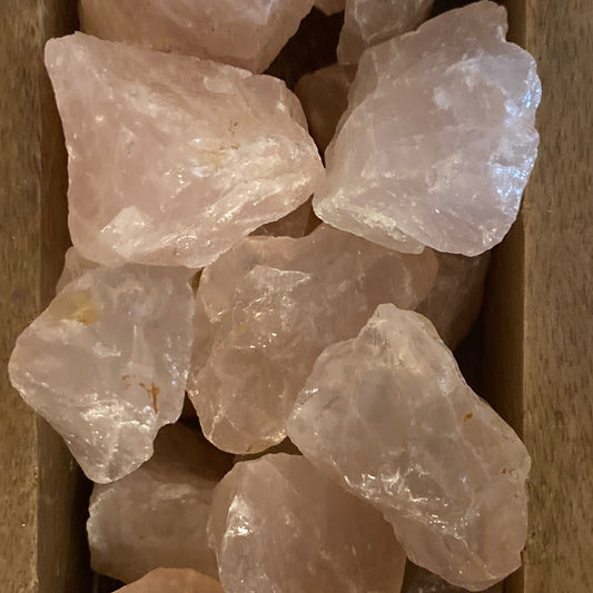 Raw Stone Rose Quartz