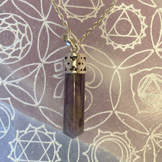 Pendant Amethyst Polished Point